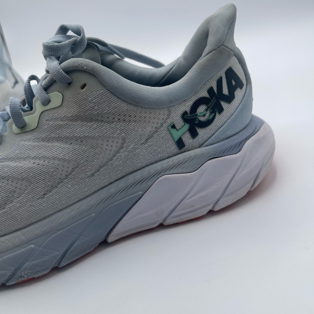 Hoka One One Arahi 6 Womens 8.5B Shoes Blue Walking Running Sneaker 1123195 PABF - Picture 8 of 10